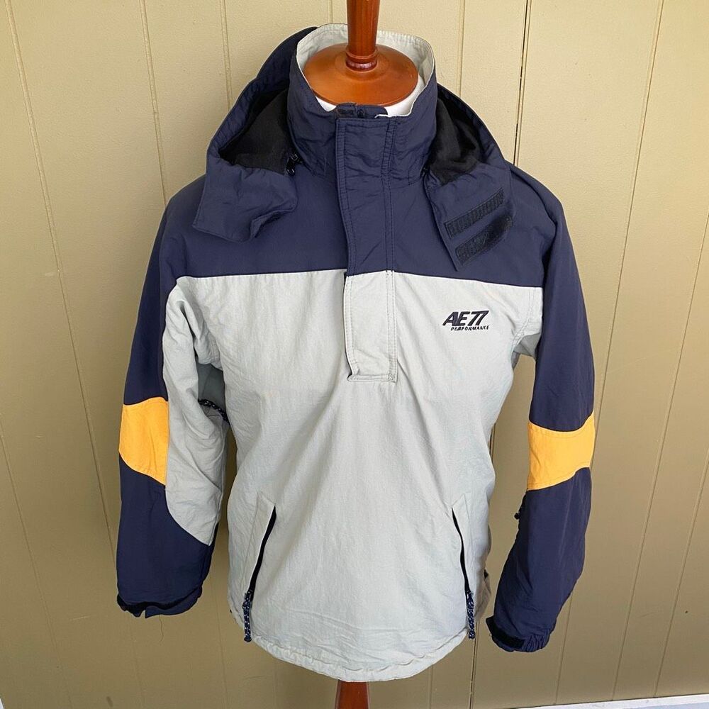 American Eagle Outfitters performance men XS pullover 1/4 zip midweight coat